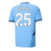 Manchester City Manuel Akanji #25 Replica Home Shirt 2024-25 Short Sleeve